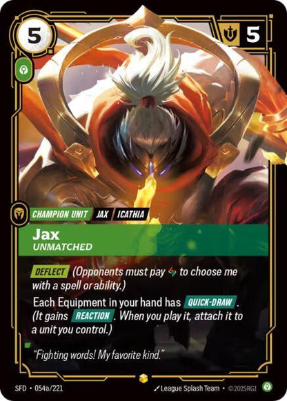 Riftbound: League of Legends Trading Card Game: Spiritforged Singles 1/5