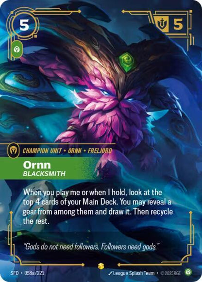 Riftbound: League of Legends Trading Card Game: Spiritforged Singles 2/5