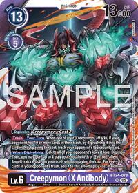 Creepymon (X Antibody) | Time Stranger | Super Rare | Foil | #BT24-078 SR