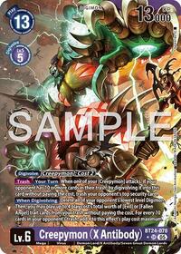 Creepymon (X Antibody) (Alternate Art) | Time Stranger | Super Rare | Foil | #BT24-078 SR