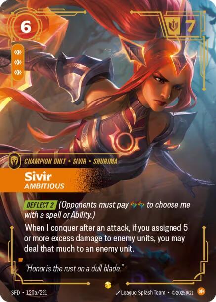 Riftbound: League of Legends Trading Card Game: Spiritforged Singles 3/5