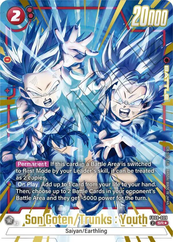 DBS Fusion World: Saiyan's Pride Singles 1/2