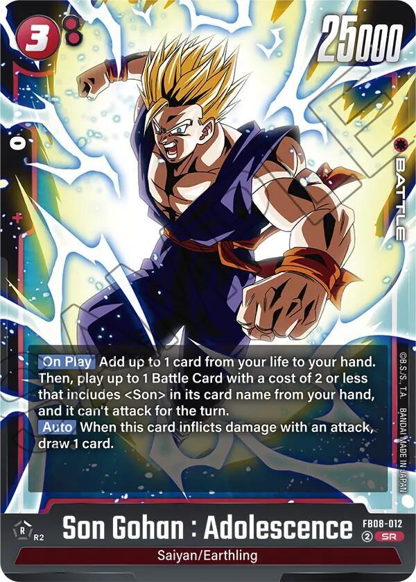 DBS Fusion World: Saiyan's Pride Singles 1/2