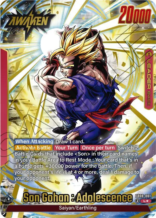 DBS Fusion World: Saiyan's Pride Singles 1/2