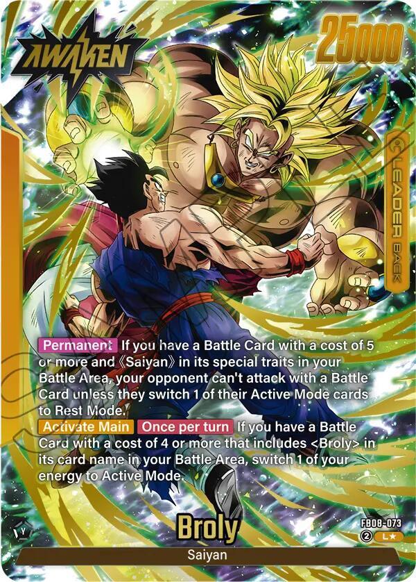 DBS Fusion World: Saiyan's Pride Singles 1/2