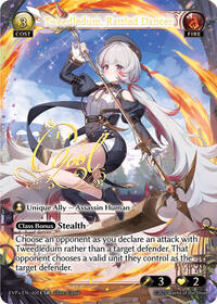 Tweedledum, Rattled Dancer (CSR) | Promotional Cards | Collector Super Rare | Foil | #101