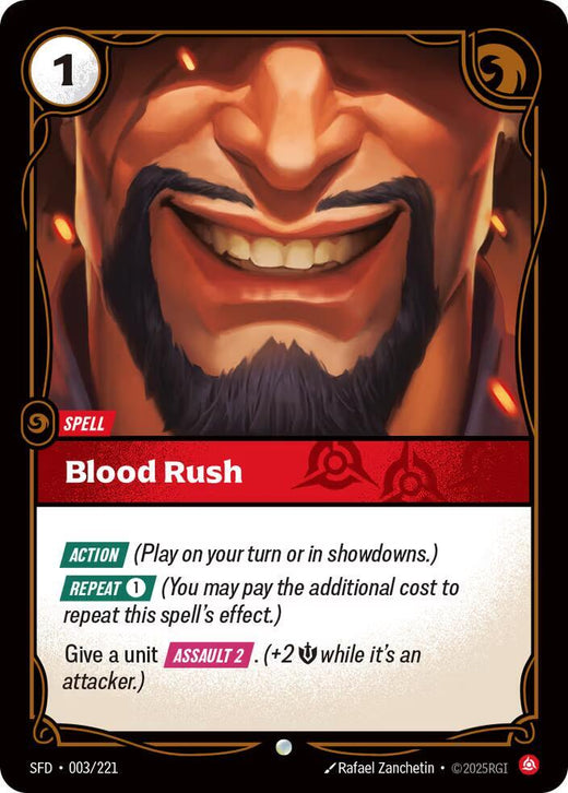 Subidón de sangre 003/221 Común