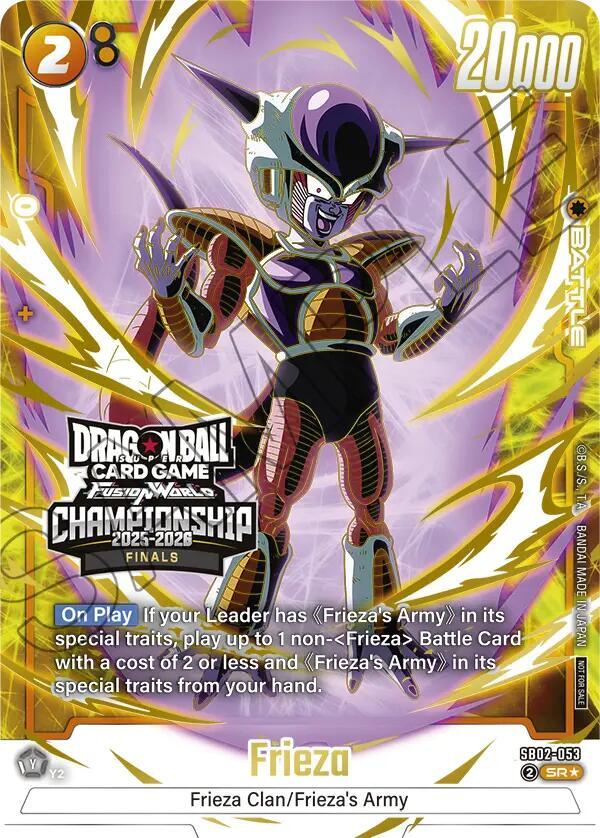 DBS Fusion World: Tournament and Championship Promos Singles 3/4