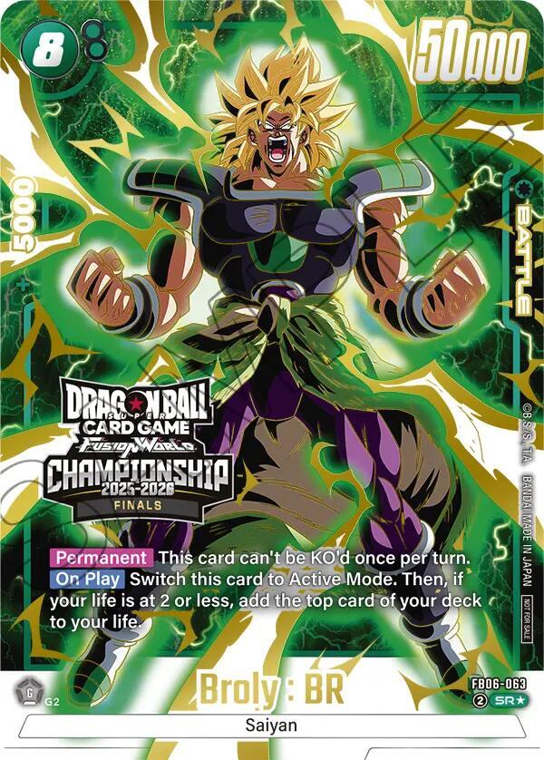 DBS Fusion World: Tournament and Championship Promos Singles 3/4
