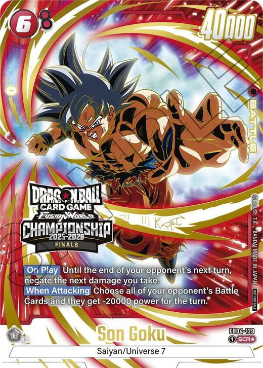 Son Goku - FB04-129 (Finales del Campeonato 2025-2026) FB04-129 SCR CHP