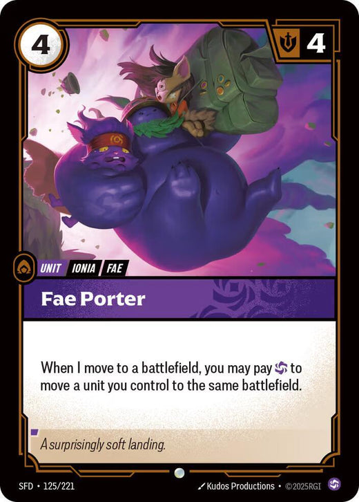 Fae Porter 125/221 Común