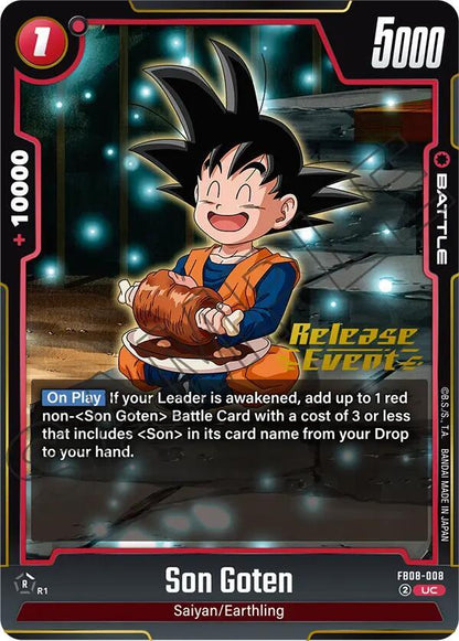 DBS Fusion World: Saiyan's Pride Release Event Cards Singles