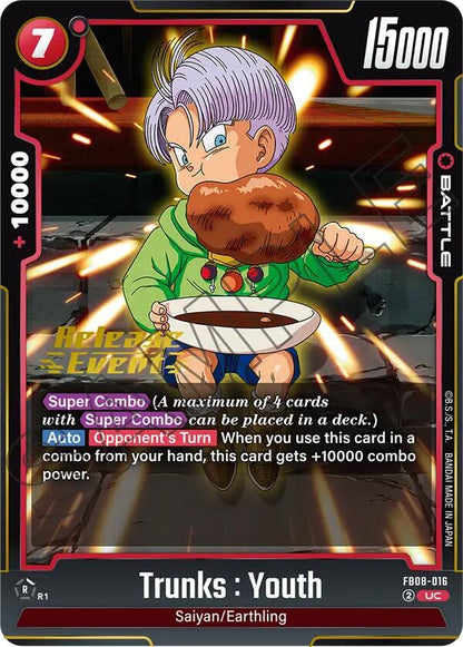 DBS Fusion World: Saiyan's Pride Release Event Cards Singles