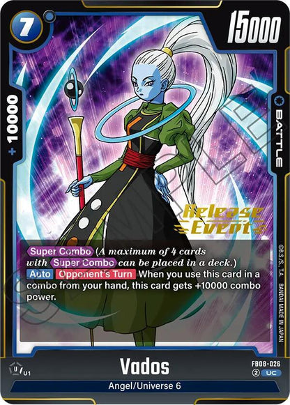 DBS Fusion World: Saiyan's Pride Release Event Cards Singles