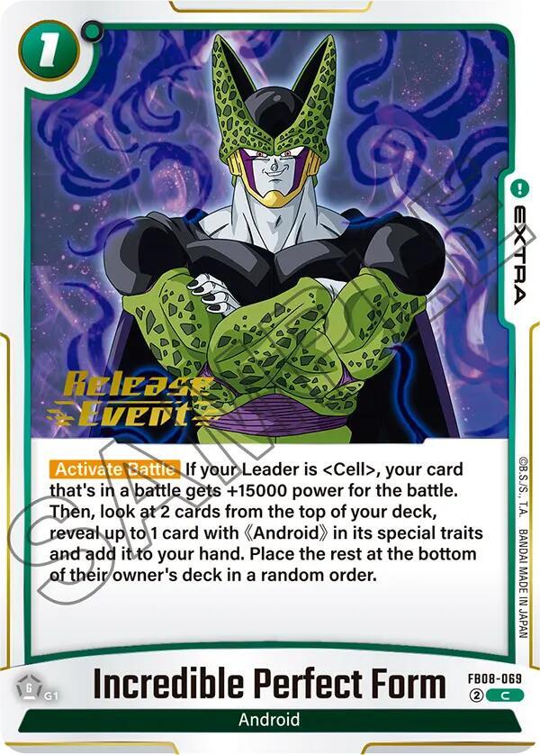 DBS Fusion World: Saiyan's Pride Release Event Cards Singles