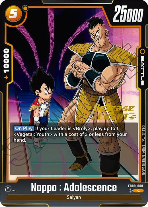 Nappa : Adolescencia FB08-080 C