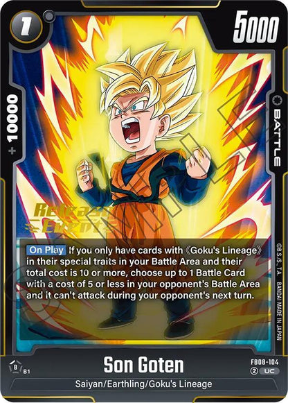 DBS Fusion World: Saiyan's Pride Release Event Cards Singles