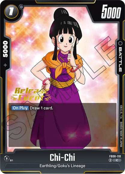 DBS Fusion World: Saiyan's Pride Release Event Cards Singles