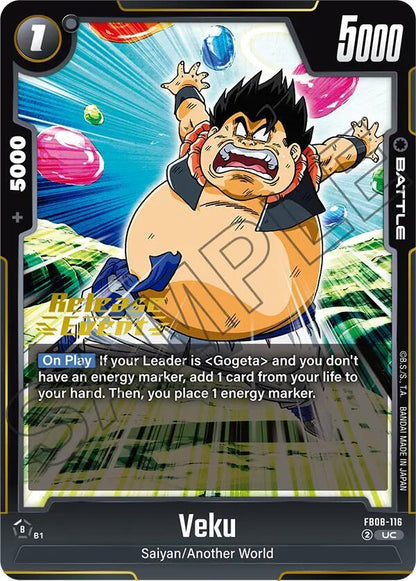 DBS Fusion World: Saiyan's Pride Release Event Cards Singles
