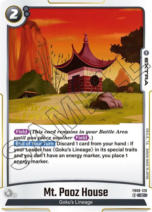 DBS Fusion World: Saiyan's Pride Release Event Cards Singles