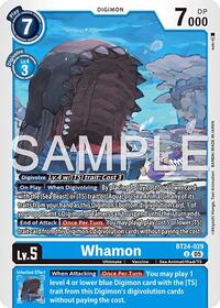 Whamon | Time Stranger | Uncommon | Normal | #BT24-029 U