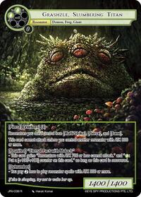 Grashzle Slumbering Titan | Journey to Ravidra | Rare | Normal | #JRV-039 R