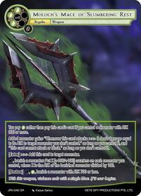 Moloch's Mace of Slumbering Rest | Journey to Ravidra | Super Rare | Normal | #JRV-040 SR