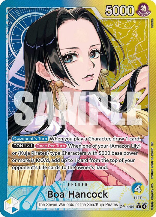 Boa Hancock - OP14-041 (Alternate Art) OP14-041 L Foil