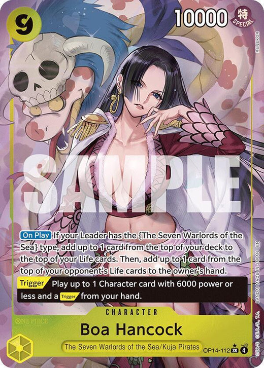 Boa Hancock - OP14-112 (Alternate Art) OP14-112 SR Foil
