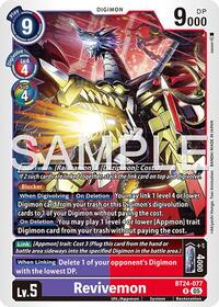 Revivemon | Time Stranger | Rare | Foil | #BT24-077 R