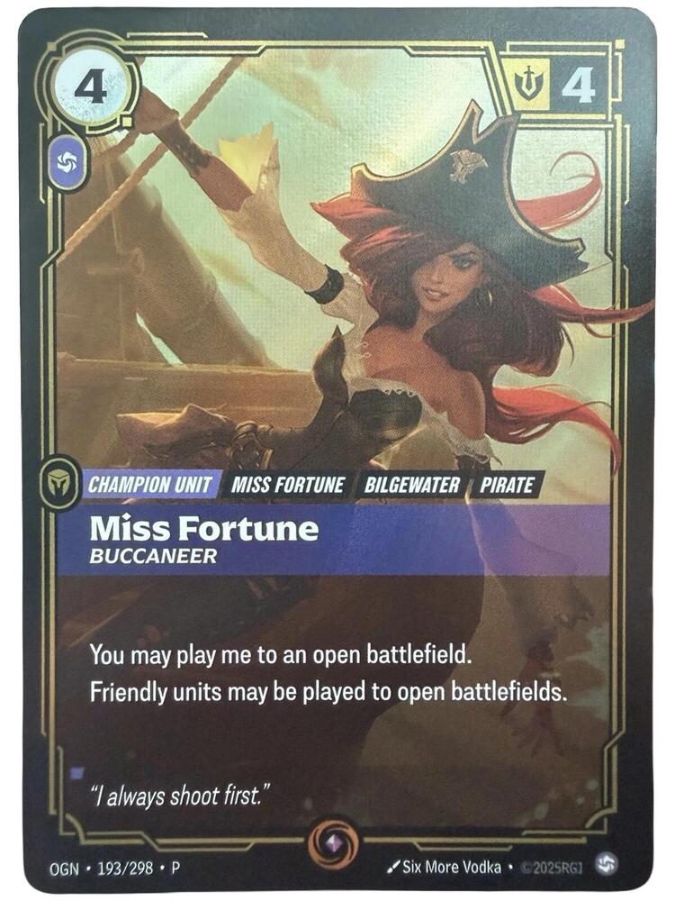 Riftbound: League of Legends Trading Card Game: Riftbound Organized Play Promotional Cards Singles 2/2