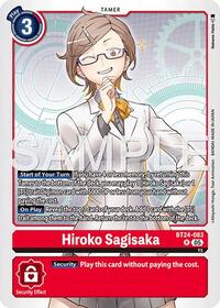 Hiroko Sagisaka | Time Stranger | Rare | Foil | #BT24-083 R