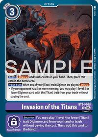 Invasion of the Titans | Time Stranger | Uncommon | Normal | #BT24-098 U