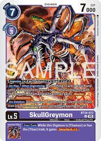 SkullGreymon | Time Stranger | Uncommon | Normal | #BT24-072 U