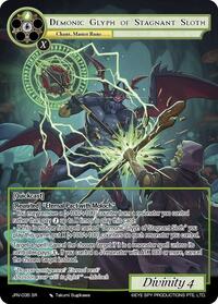 Demonic Glyph of Stagnant Sloth | Journey to Ravidra | Super Rare | Normal | #JRV-035 SR