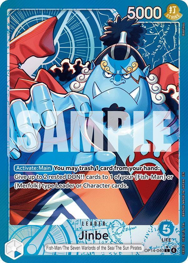 One Piece Card Game: The Azure Sea's Seven Singles 2/3