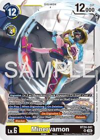 Minervamon | Time Stranger | Super Rare | Foil | #BT24-041 SR