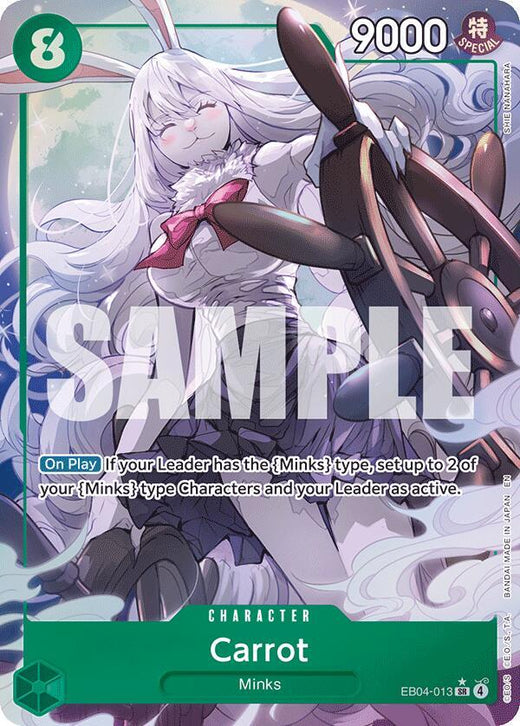 Carrot (Alternate Art) EB04-013 SR Foil