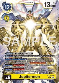 Jupitermon | Time Stranger | Secret Rare | Foil | #BT24-101 SEC