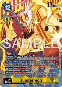 Jupitermon (Alternate Art) | Time Stranger | Secret Rare | Foil | #BT24-101 SEC