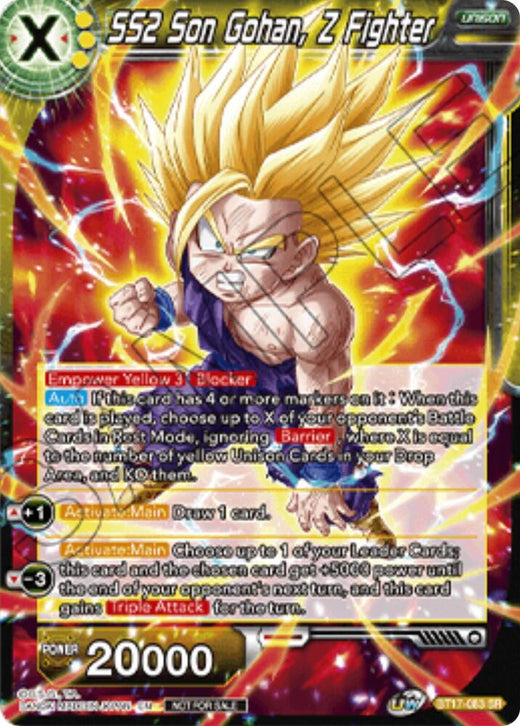 SS2 Son Gohan, Z Fighter (Championship 2025 Finals Pack) BT17-083 Promo