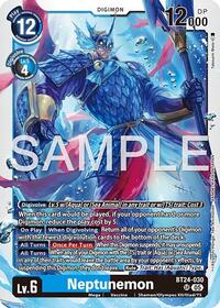 Neptunemon | Time Stranger | Super Rare | Foil | #BT24-030 SR