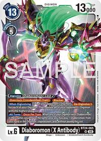 Diaboromon (X Antibody) | Time Stranger | Super Rare | Foil | #BT24-065 SR