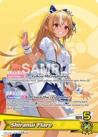 Shiranui Flare (OC) | SD07: Start Deck: Yellow Shiranui Flare | Oshi Common | Normal | #hSD07-001