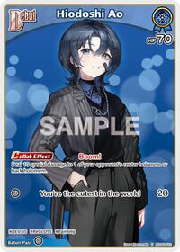 Hiodoshi Ao (U) | SD05: Start Deck: White Todoroki Hajime | Uncommon | Normal | #hSD05-012