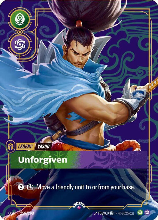 Yasuo - Imperdonable (Metal) 259/298 Promo Foil