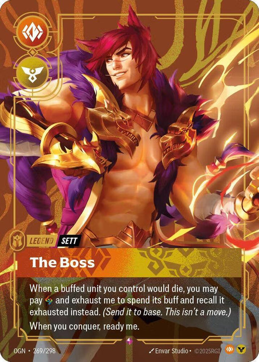Sett - El Jefe (Metal) 269/298 Promo Foil
