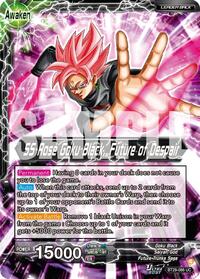 Goku Black // SS Rose Goku Black, Future of Despair | Fearsome Rivals | Uncommon | Foil | #BT29-086