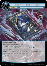 Sorrowful Book of Lilith | Journey to Ravidra | Rare | Normal | #JRV-031 R