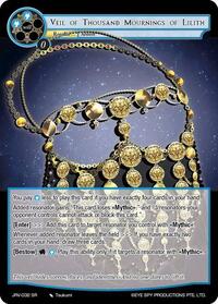 Veil of Thousand Mournings of Lilith | Journey to Ravidra | Super Rare | Normal | #JRV-032 SR